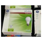 Assorted Lot of Light Bulbs and Electrical Accessories