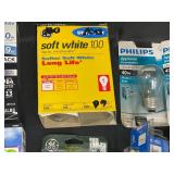 Assorted Lot of Light Bulbs and Electrical Accessories
