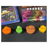 Collection of Holiday Baskets and New Year Decorations