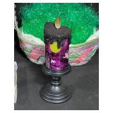 Collection of Holiday Baskets and New Year Decorations