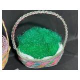 Collection of Holiday Baskets and New Year Decorations