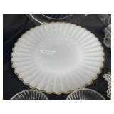 Assorted Vintage and Clear Glass Dishware Collection