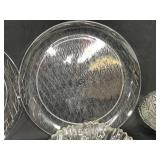 Assorted Vintage and Clear Glass Dishware Collection