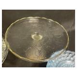 Assorted Vintage and Clear Glass Dishware Collection