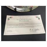 Set of 8 Danbury Mint M.I. Hummel Little Companions Collector Plates