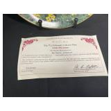 Set of 8 Danbury Mint M.I. Hummel Little Companions Collector Plates