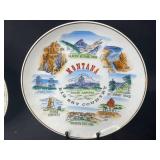 Collection of 10 Commemorative Decorative Plates