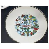 Collection of 10 Commemorative Decorative Plates