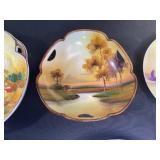 Lot of 16 Hand-Painted Decorative Plates and Bowls