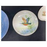 Lot of 16 Hand-Painted Decorative Plates and Bowls