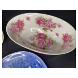 Lot of 16 Hand-Painted Decorative Plates and Bowls