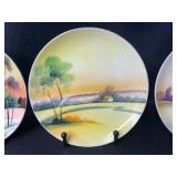 Lot of 16 Hand-Painted Decorative Plates and Bowls