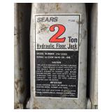 Sears 2 Ton Hydraulic Floor Jack