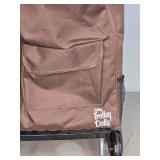Folding Trolley Dolly with Brown Bag