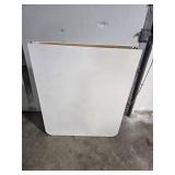 Folding Banquet Table with White Top