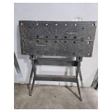 WEN All Bench Work Table with Wire Basket