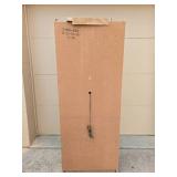 Vintage Wooden Hutch Cabinet with Storage Compartments