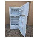 White Frigidaire Top Freezer Refrigerator - Working Condition