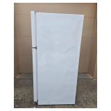 White Frigidaire Top Freezer Refrigerator - Working Condition