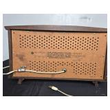Vintage RCA Wooden Radio with Dual Speakers