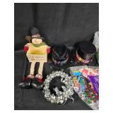Assorted Holiday and NYE Party Decorations Lot