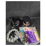 Assorted Holiday and NYE Party Decorations Lot