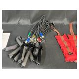 Resistance Chair Exercise System with Bands and Accessories