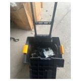 Tote with Electrical Items