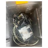 Tote with Electrical Items