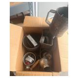 old cookie cutters and baking items