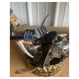 bin full of watches and watch parts