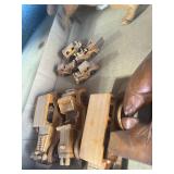 Wood Cars and Figurines