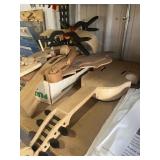 start to a hand made Violin with parts and instructions