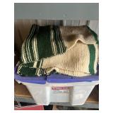 Tub of Blankets