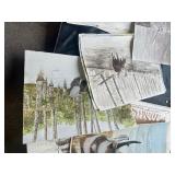 Case With Artwork & Paintings