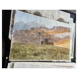 Case With Artwork & Paintings