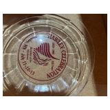 box of glassware and dishes