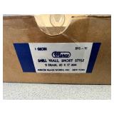 144 - 2 Dram Vials Shell Vials Short Style 60 x 17 mm Mercer Glass New York