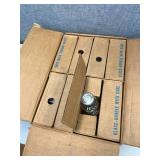 24 - 250ml Bottles Narrow Mouth, Metric Capacity Boro Glass