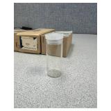 4 Boxes of 48 Snap Cap Vials 3 Dram MERCER GLASS