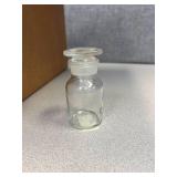 35 - Bottles Wide Mouth, Glass Stopper 60ml