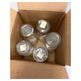 5 - Wide Mouth Bottles With Stoppers, 250ml
