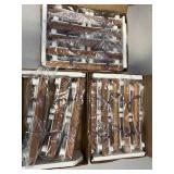 13 - Unaccembled Wood and Plastic Test Tube Racks