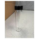 144 - 8 Dram 25x95mm Short Style Screw Cap Mercer Glass
