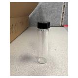 144 - 8 Dram 25x95mm Short Style Screw Cap Mercer Glass