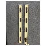 2 - 4 Cylinder Wall Mount Bracket for Gas Cylinder 48 x 2.25 x 4.25 Inches
