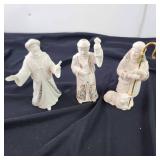 Beautiful 21 Piece Lenox China Jewels Nativity Set