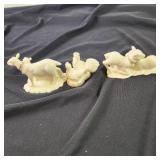 Beautiful 21 Piece Lenox China Jewels Nativity Set