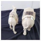 Beautiful 21 Piece Lenox China Jewels Nativity Set