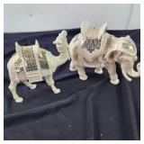 Beautiful 21 Piece Lenox China Jewels Nativity Set